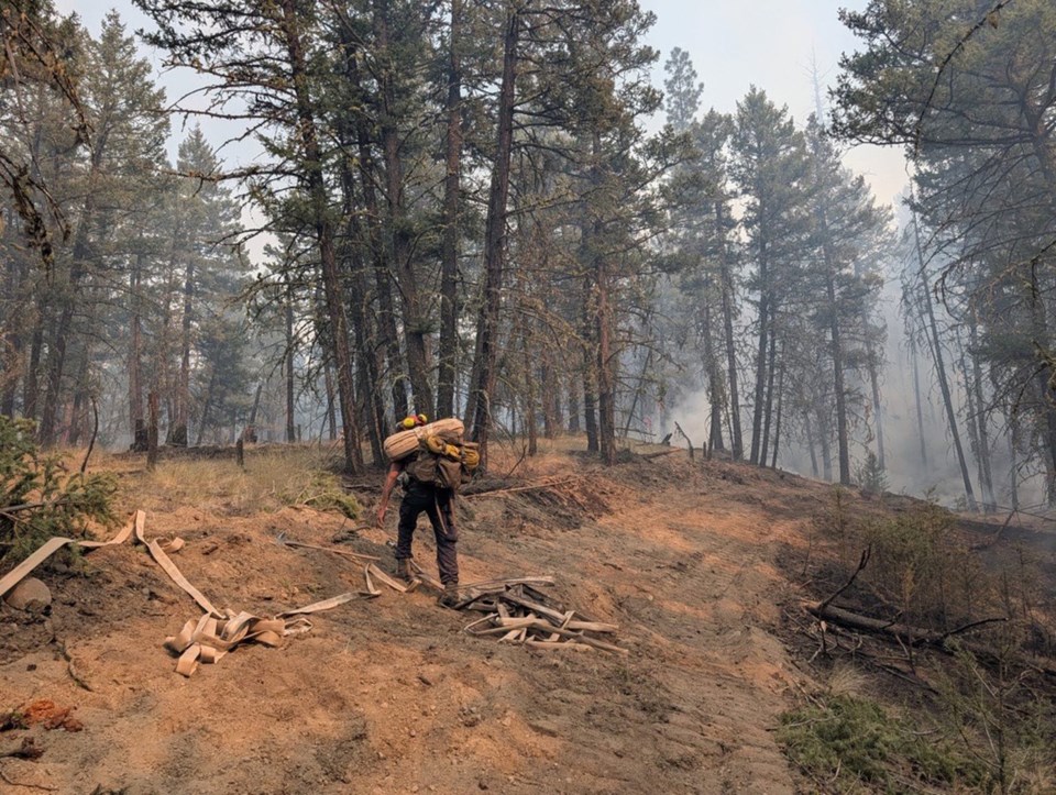 Councillor says sad stories emerging from fire zone in Clinton, B.C.