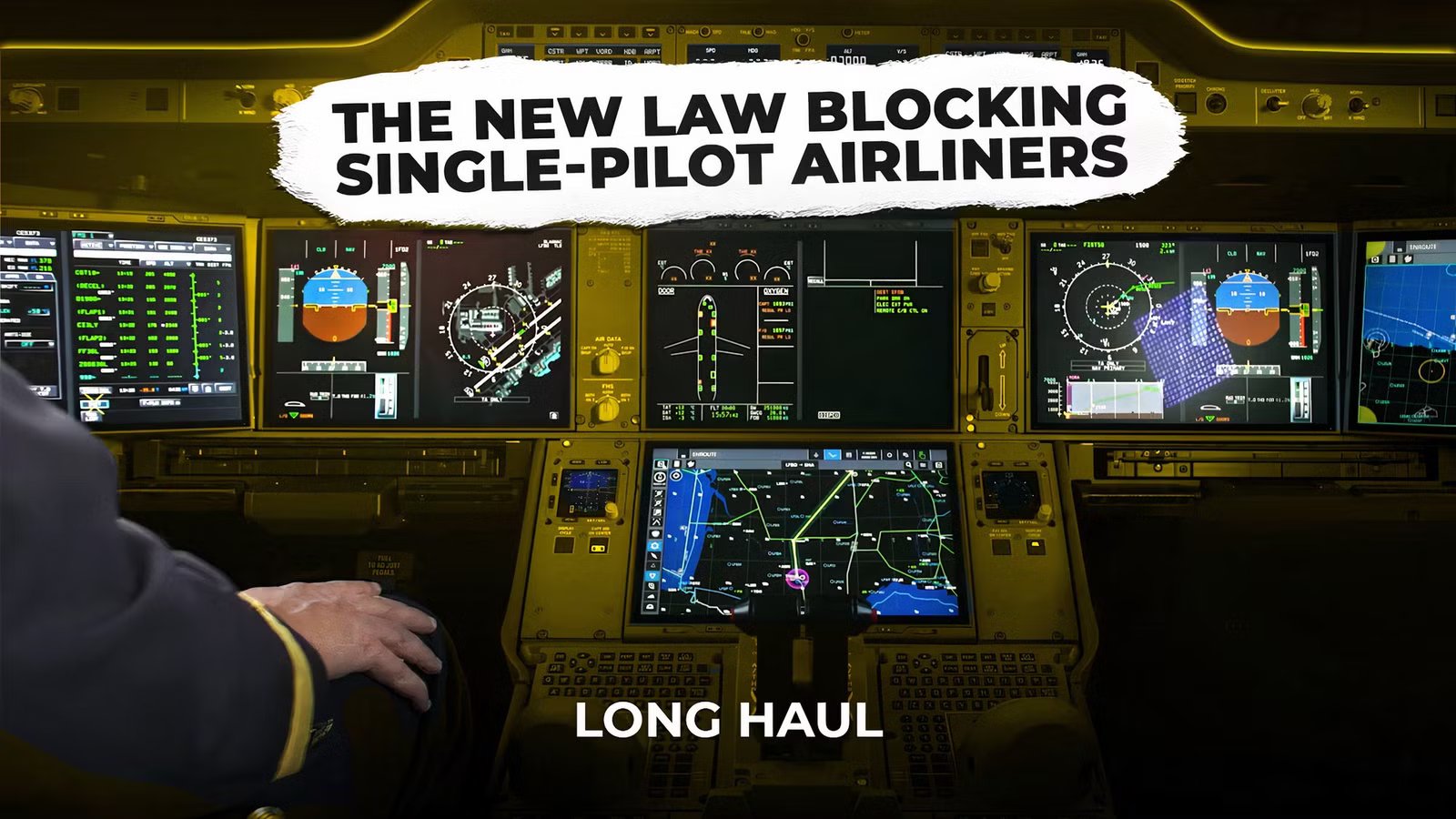 The New US Law That Killed Airbus’ Single-Pilot Plan