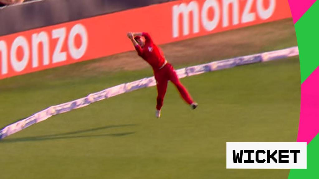 The Hundred Southern Brave vs Welsh Fire: Ben Kellaway makes an unbelievable catch to dismiss Tristan Stubbs