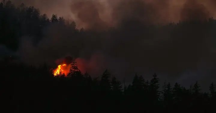 B.C. wildfire tally surges past 100 as lightning transforms fire season in a flash