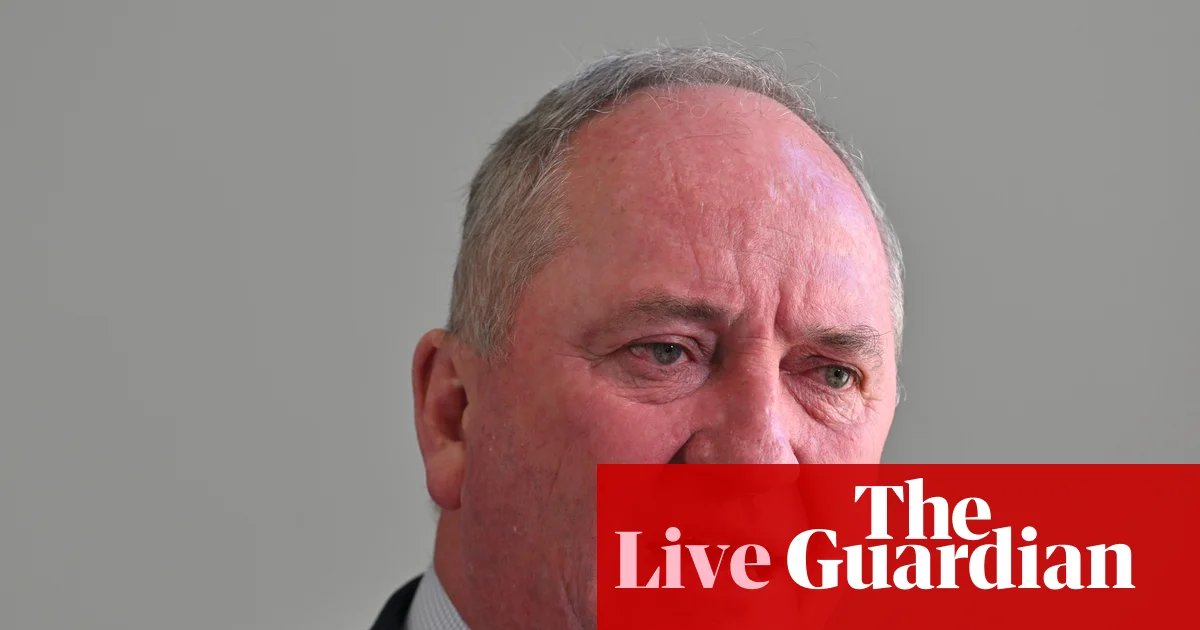 Australia news live: Barnaby Joyce defends Pauline Hanson’s meeting with Tommy Robinson; meth use surges in workplace drug use survey | Australia news