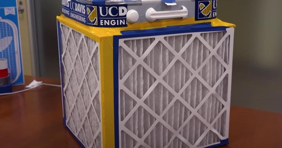 This DIY air purifier could improve your home’s air quality and protect you from Ontario wildfire smoke. Here’s how to make it