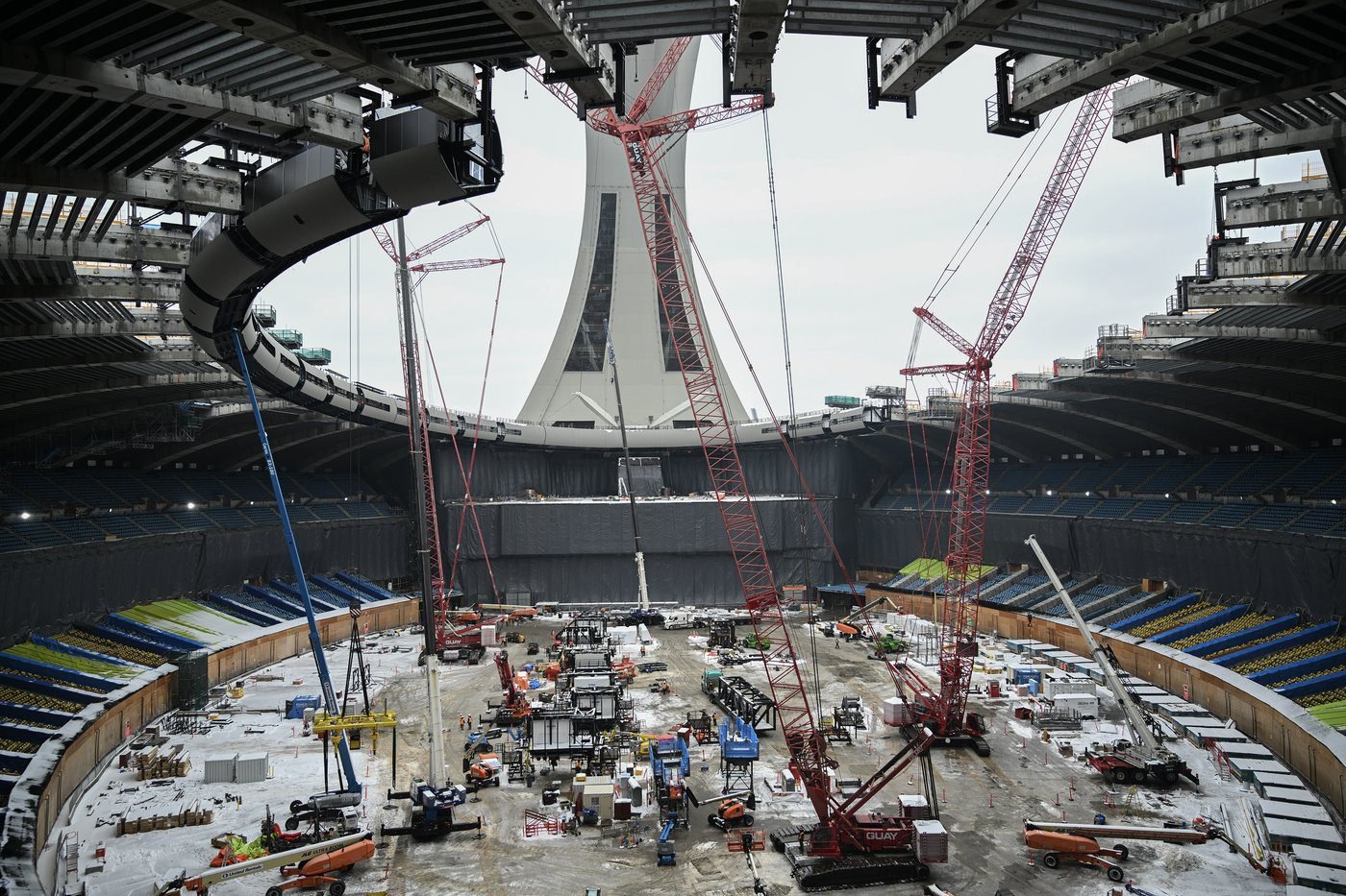 Quebec government approves interior renovation for Montreal’s Olympic Stadium