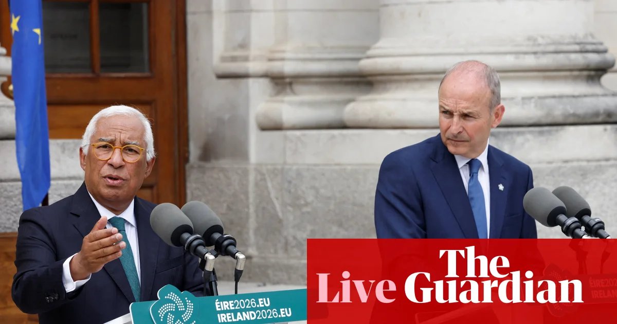 Ireland takes presidency of EU in Dublin ceremony – Europe live | Europe