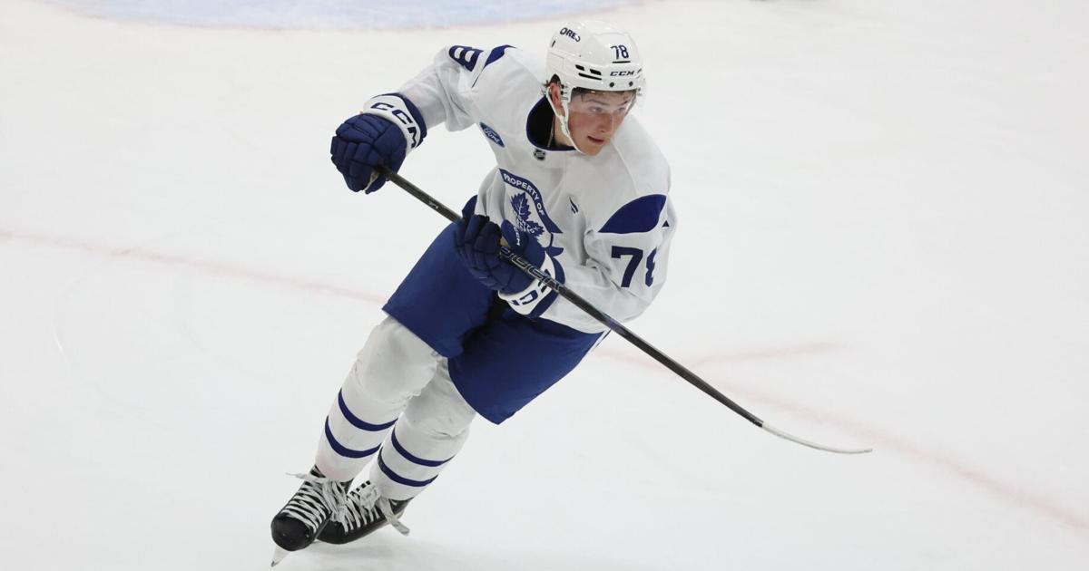 The Maple Leafs have 1 player at world junior camp. It's not Gavin McKenna
