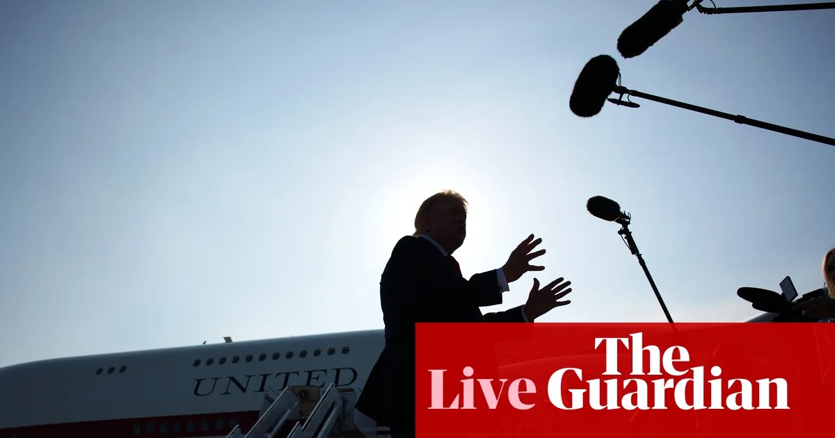 ‘Everybody is profiting’: Trump dismisses questions about over $1bn in crypto earnings – live | Trump administration