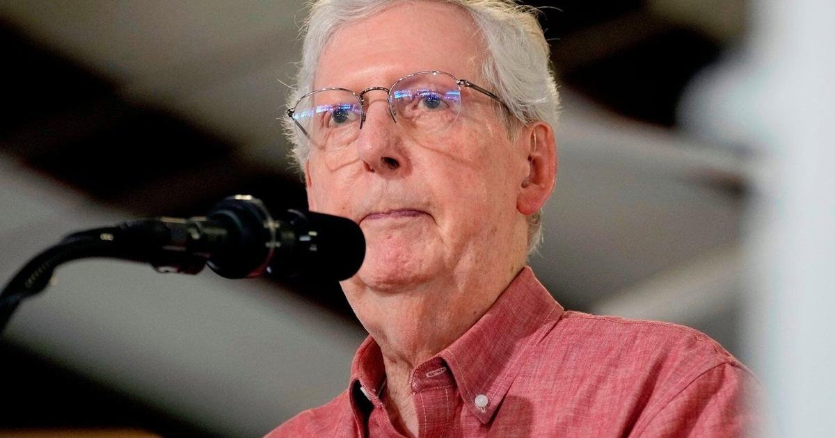 McConnell says a fall led to his hospitalization, breaking weeks of silence about health condition