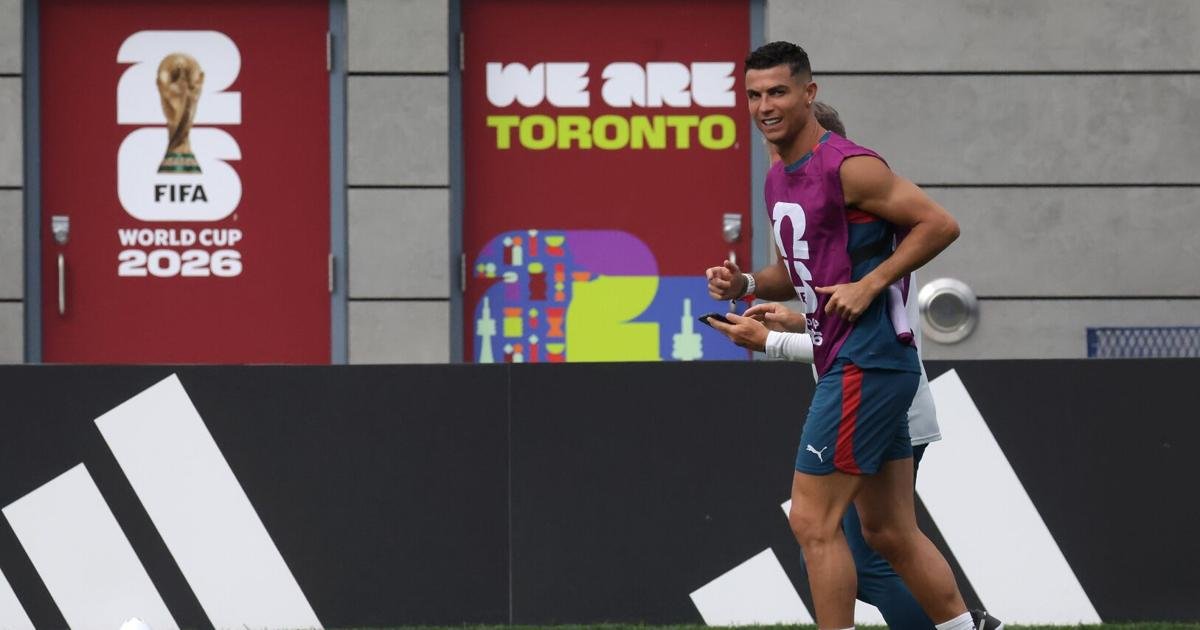 Cristiano Ronaldo fever strikes Toronto as fans wait hours to see their idol ahead of World Cup match