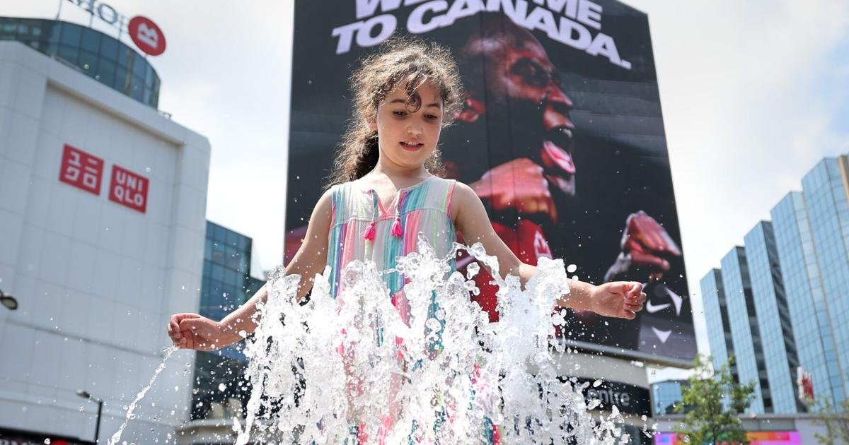 Toronto residents are finding creative ways to battle sizzling heat. But for some, there’s no escape