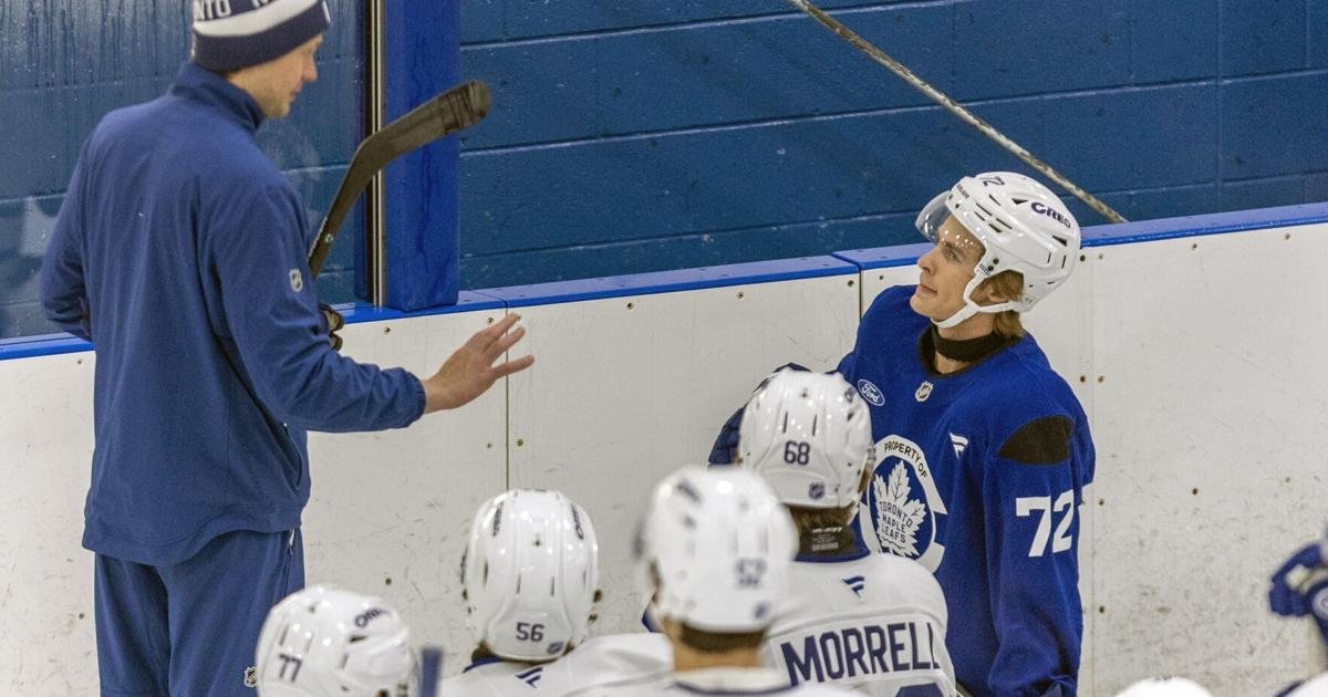 Gavin McKenna talks Toronto culture and the future of No. 72 after first spin as a Leaf