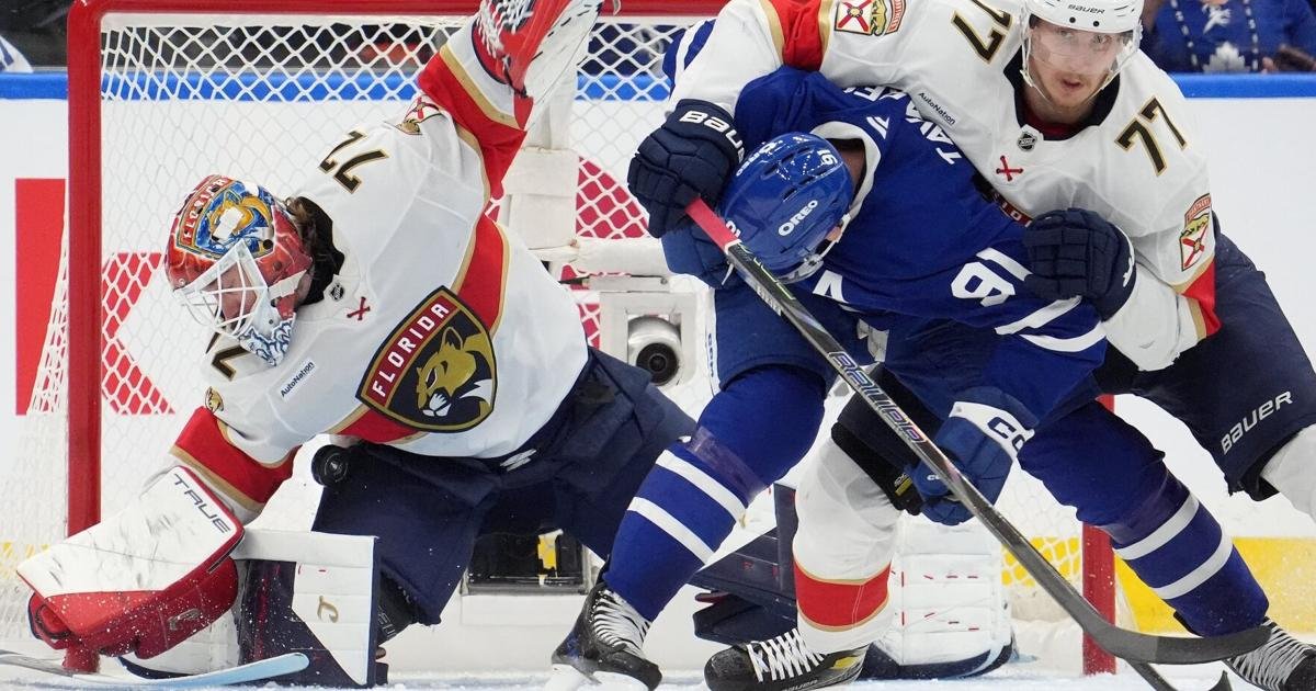 Sergei Bobrovsky's heart might be with the Panthers but the rest of his body will be helping the Maple Leafs win