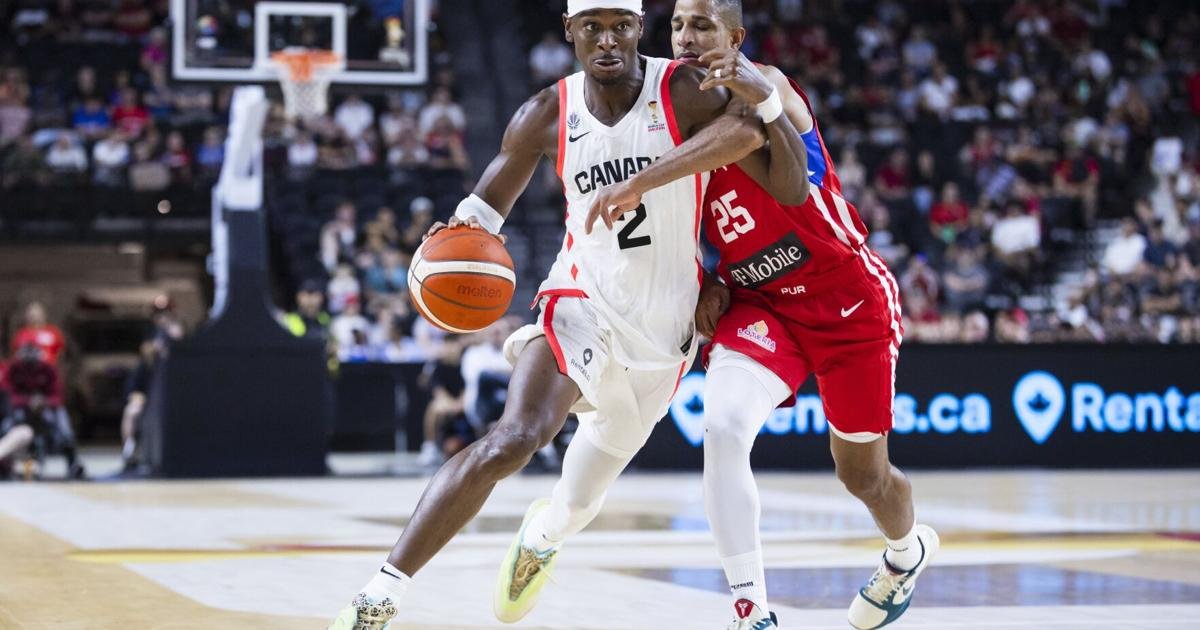 Shai Gilgeous-Alexander cooks at home as Canada routs Puerto Rico