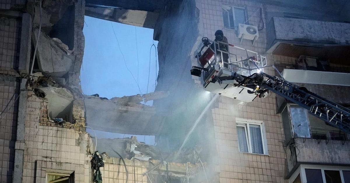Russian missile and drone attack on Ukraine’s capital kills at least 5