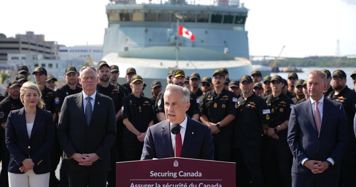 There's a message for Donald Trump in Mark Carney's new submarine decision