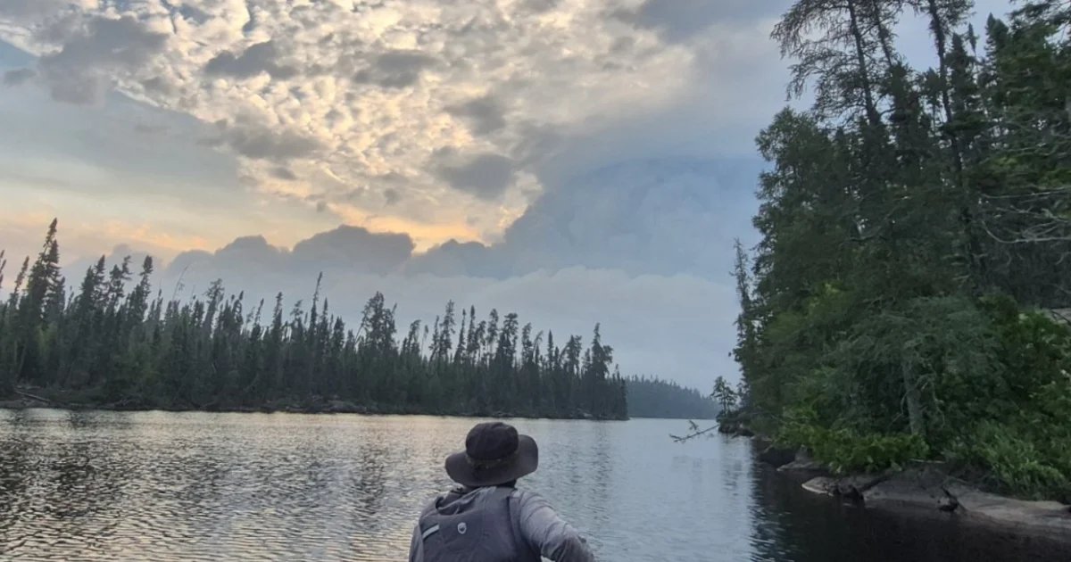 Canoeists recount escape as large Ontario wildfire bore down