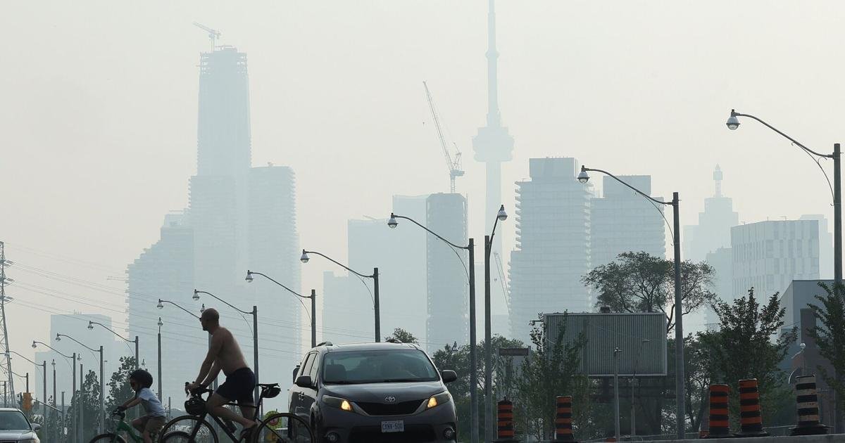 Toronto air quality warnings lifted after days of wildfire smoke
