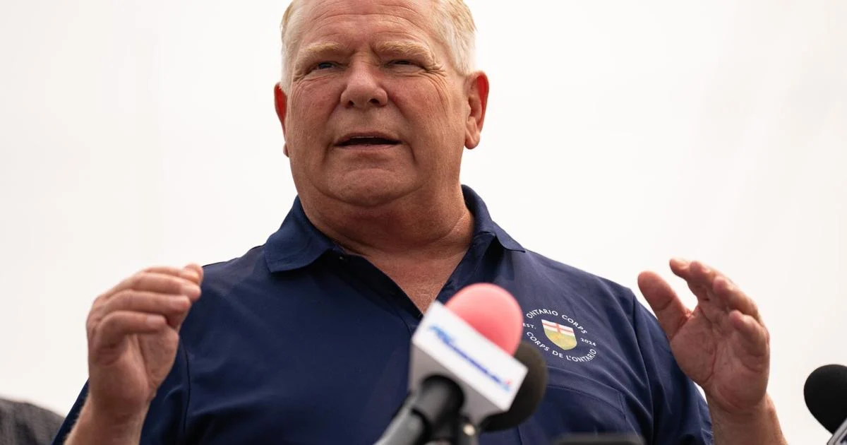 National fire strategy on the agenda for premiers and Mark Carney, Doug Ford says