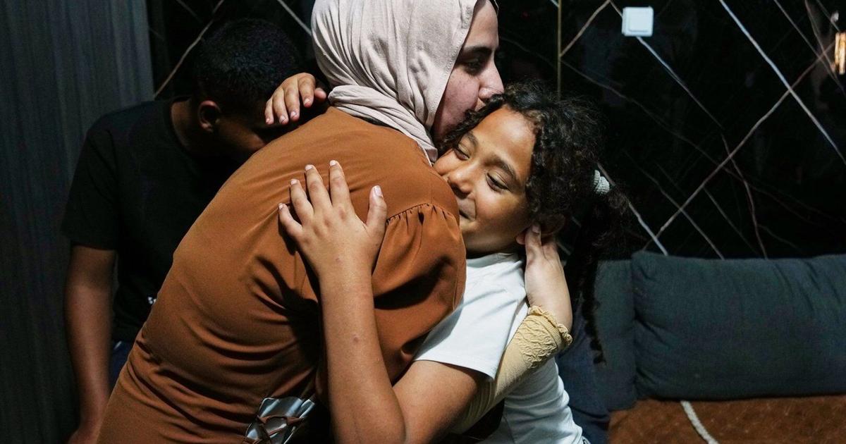 A Palestinian family split between Israel and Gaza reunites after years of war and loss