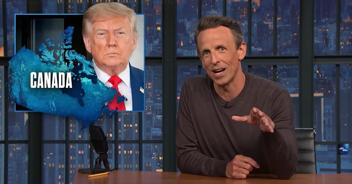 Seth Meyers jokes Trump tariffs on Canada target ‘nefarious’ enemy