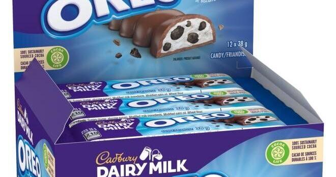 Cadbury Dairy Milk Oreo chocolate bars recalled in Canada