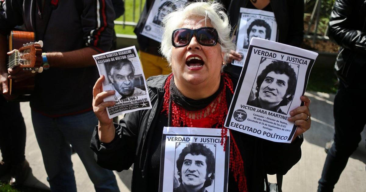 A fugitive colonel is finally jailed in Chilean Víctor Jara's murder case, decades after the crime