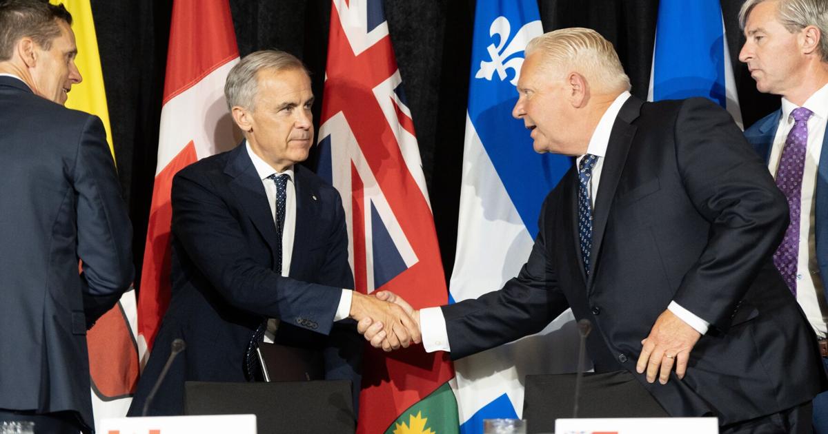 A handshake only got Ford so far with Carney on Billy Bishop