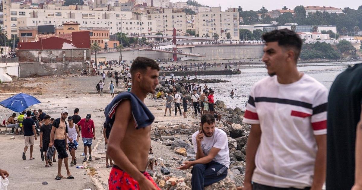 ‘I just want a chance’: Moroccans sought better future in collective crossing to Spain territory
