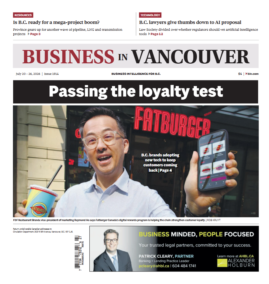 Business in Vancouver — July 20, 2026