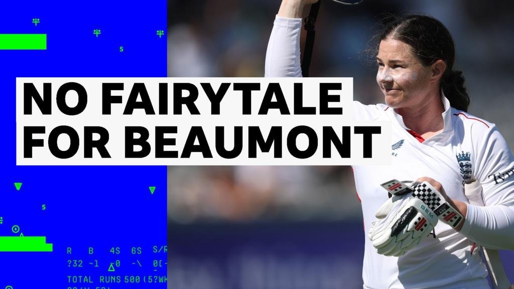 England v India Day Three, Lord’s: Tammy Beaumont gets a golden duck in last outing