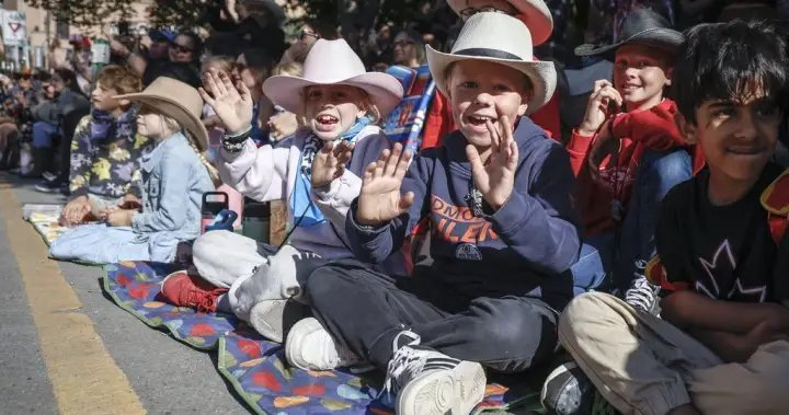Olympians trade skis and skates for hats and boots in Calgary Stampede parade – Calgary