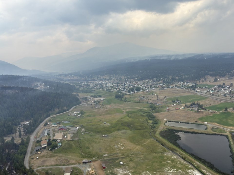 Councillor says sad stories emerging from Clinton, B.C., as fire zone survey begins