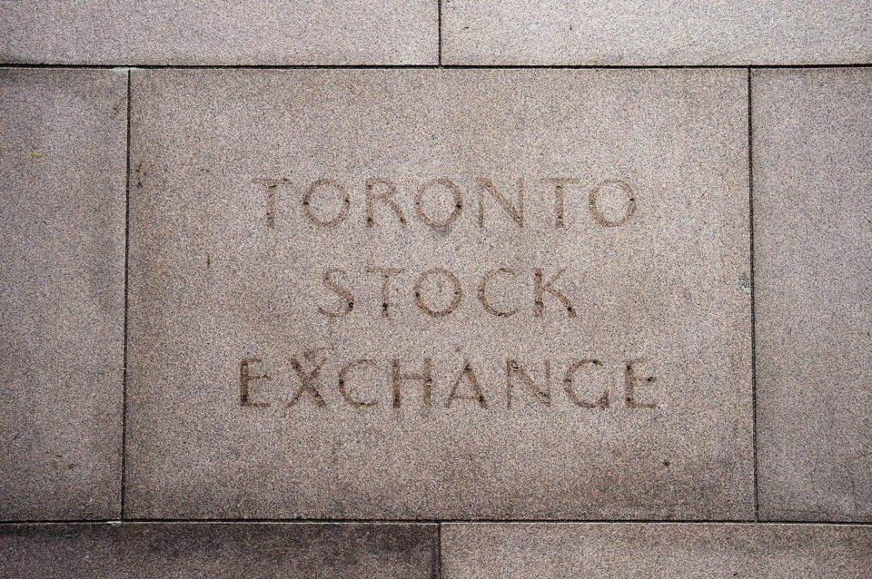 S&P/TSX composite down in late-morning trading, U.S. stocks also fall