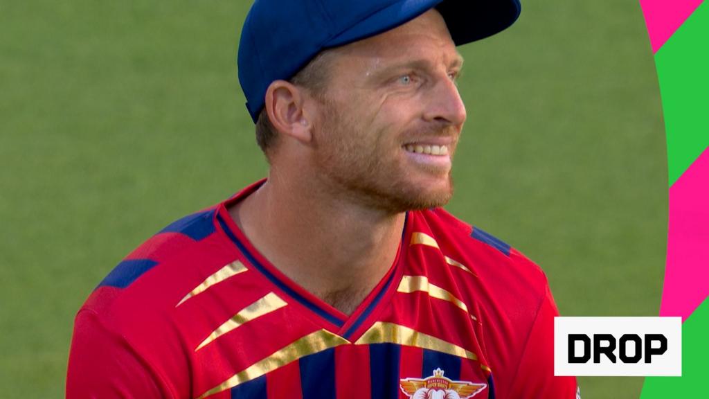 The Hundred London Spirit vs Manchester Super Giants: Jos Buttler and Liam Dawson miss simple catch