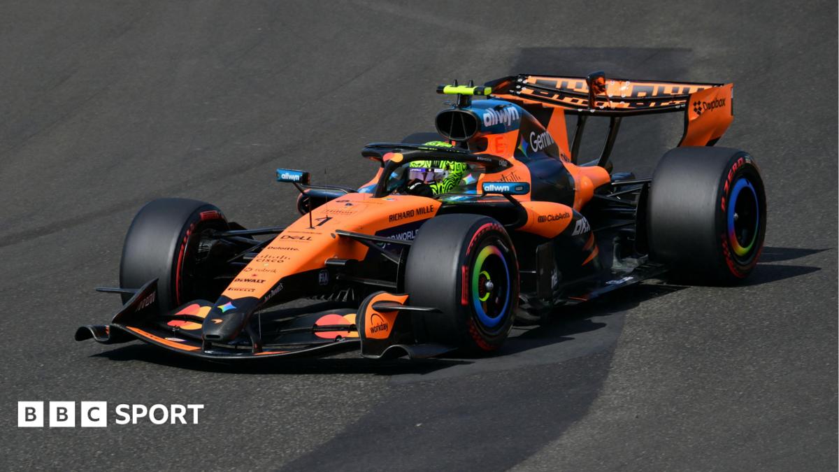 Hungarian Grand Prix: Lando Norris beats Lewis Hamilton to pole with Kimi Antonelli fourth