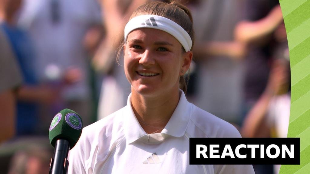 Wimbledon 2026: Karolina Muchova post-match interview after defeating Coco Gauff in the semi-final