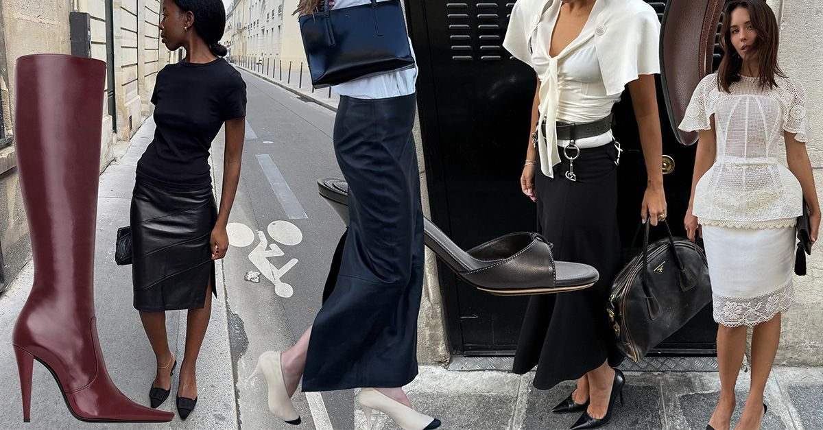 FYI: These Are the Best Shoes to Wear With Every Skirt Style