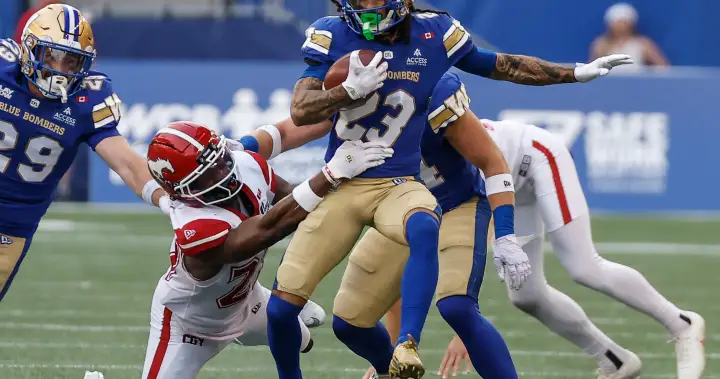 Stamps stomp sloppy Bombers in 52-30 victory ending Winnipeg’s win streak – Winnipeg