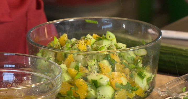 Simply Delicious Recipe: Cucumber Salad with citrus, ginger and chili – Toronto