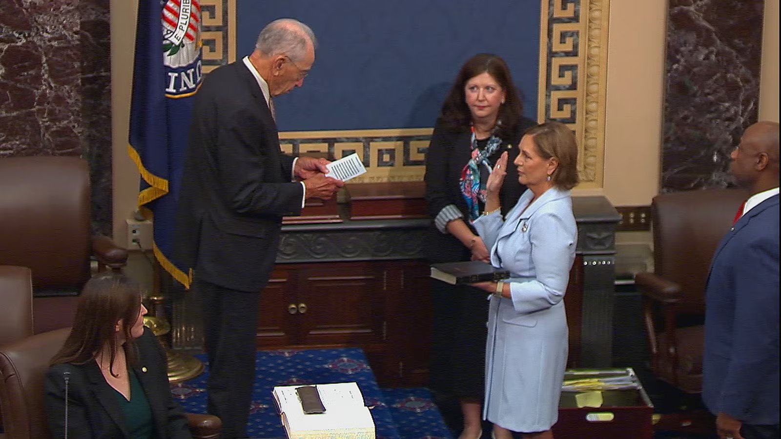 Darline Graham, Lindsey Graham’s sister, sworn in as senator