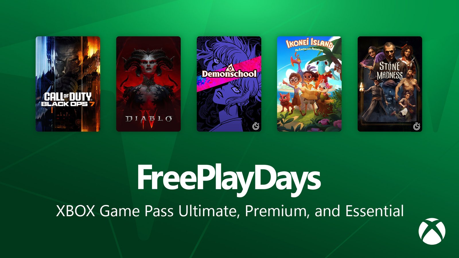 Free Play Days – Call of Duty Black Ops 7, Diablo IV, Ikonei Island: An Earthlock Adventure, and More