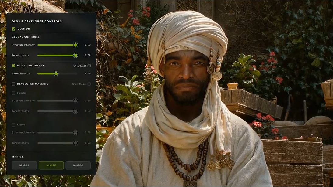Nvidia finally reveals what controls devs actually have for DLSS 5, and don’t worry folks, there are TWO main sliders to control the AI filter