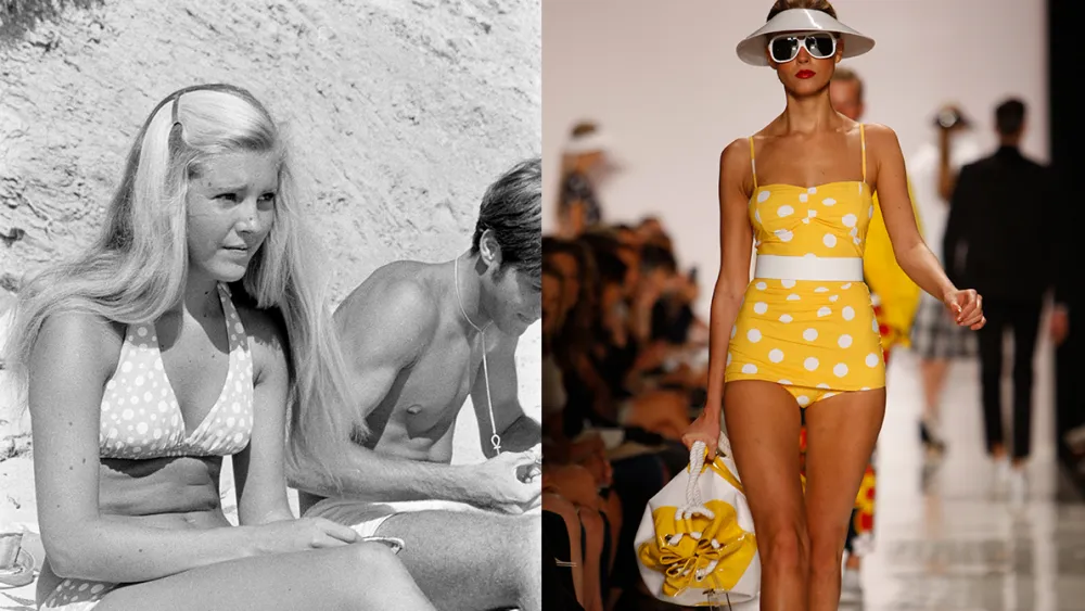 Summer’s Polka Dot Swimwear from Gottex to Moschino Remains Iconic