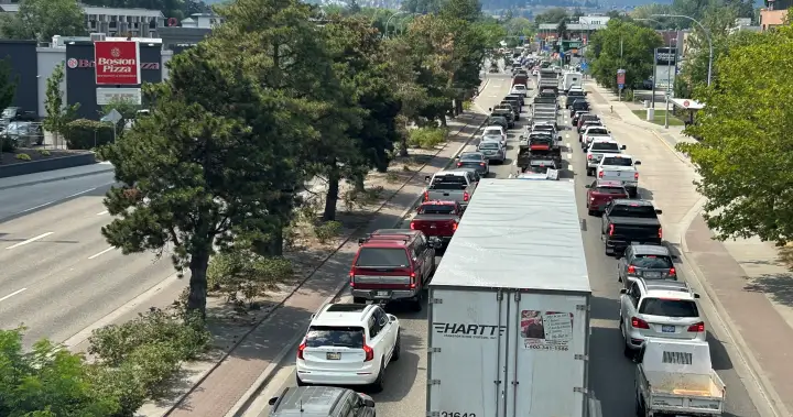 Kelowna moves forward with plan to protect land for potential Highway 97 widening – Okanagan