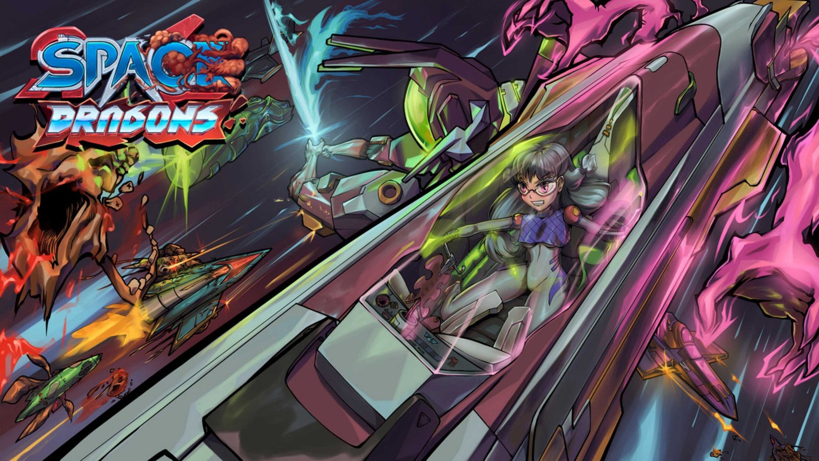 Space Dragons Builds Transformative Gameplay into Retro Style