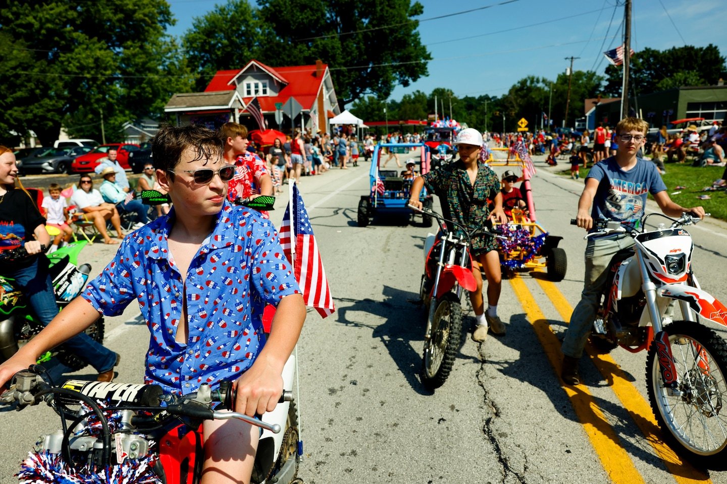 Each Independence Day, this small town becomes the center of its own American story