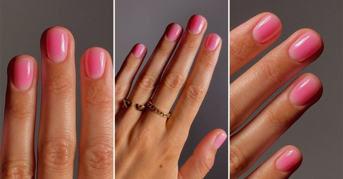 Pink Aura Nails Are the Chic Nail Art Trend for Summer Manis