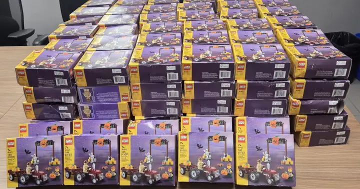 Nearly 200 boxes of Lego recovered after theft at Ontario business
