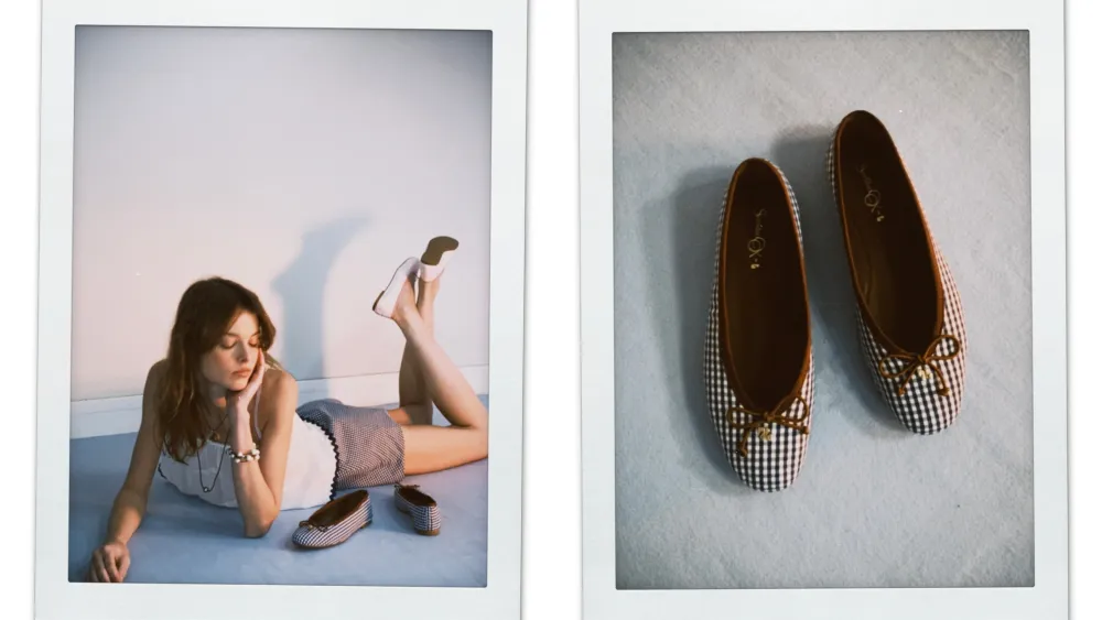 Larroudé Pairs New Ready-to-Wear With Matching Ballet Flats