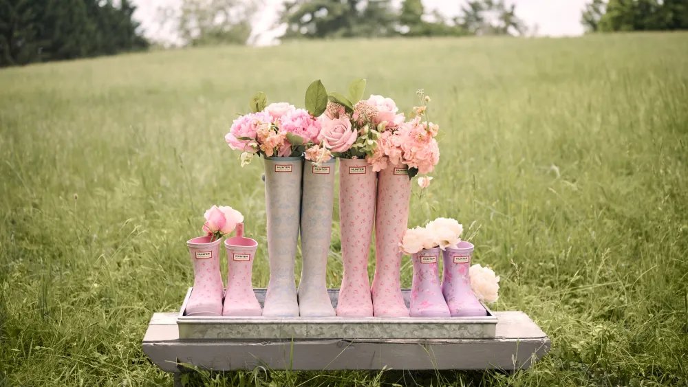 LoveShackFancy and Hunter Reunite for Limited-edition Rain Boots