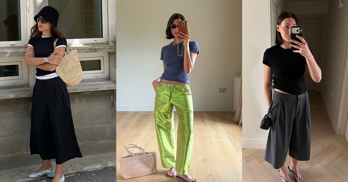 7 Baby Tee Outfits That Are Actually Chic for Summer